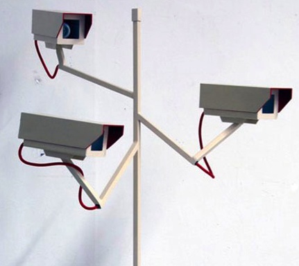 Surveillance Camera Lamp