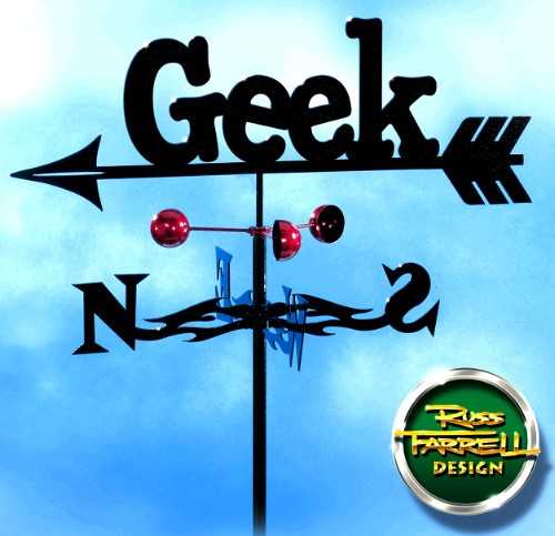 geek weathervane