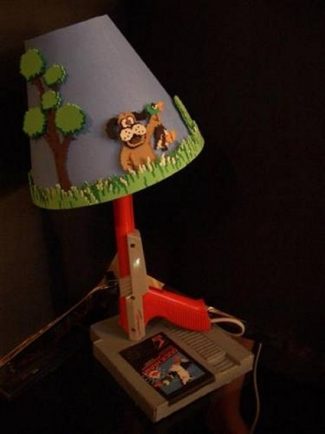 Duck Hunt Gun Lamp