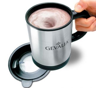 Auto Stirring Mug from Gevalia