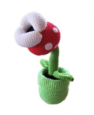 Super Mario Plant Crochet