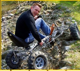 TrailCart- a Pedal Powered Off-Road ATV