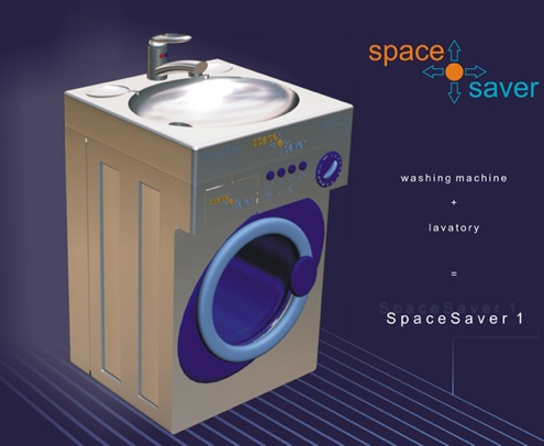 washing machine sink combo Washing Machine Sink Combo Saves Space