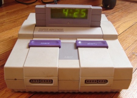 SNES Alarm Clock is the Ultimate Vintage Gamer's Mod