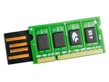 Flash Drive that Looks like a RAM Module