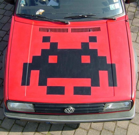 Space Invaders Car