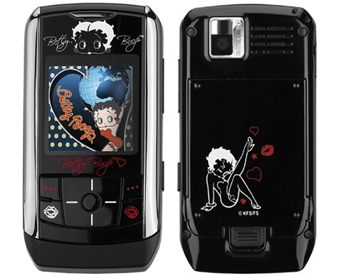 Betty Boop Phone from Samsung