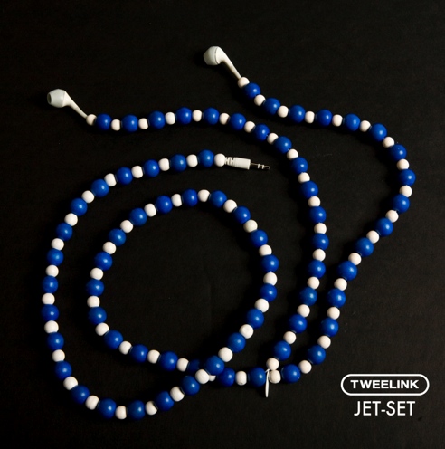 Jet-Set Takes the Headphone Cord into Beaded Necklace Territory