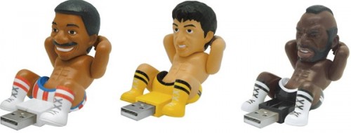 Yo Adrian...Rocky III USB Crunching Figurine