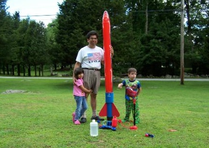 launch rocket toy