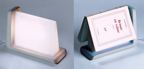 Novel Idea: Book Sensitive Reading Lamp
