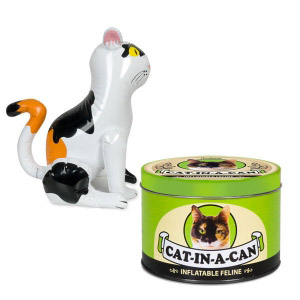 Inflatable Cat in a Can is the Real Lolcat
