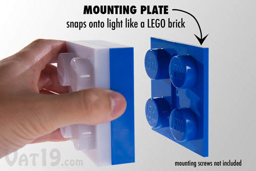 Portable Lego Brick Light
