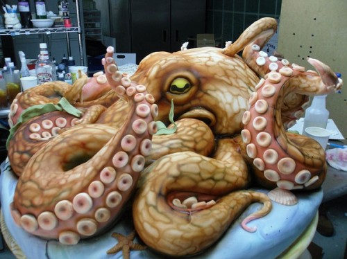200 Pound Octopus Cake