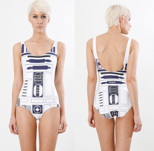 Last but certainly not least is the R2-D2 swimsuit.