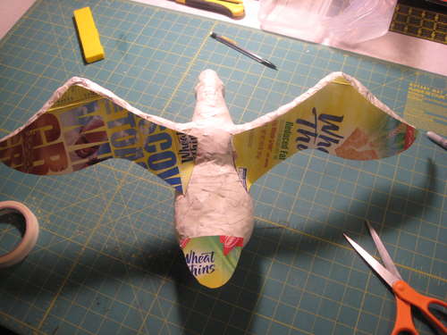 Wings and tail Duct Tape Duck