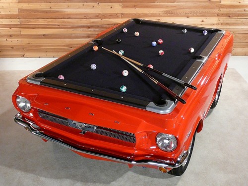 mustang pool table 500x375 Classic Mustang Pool Tables