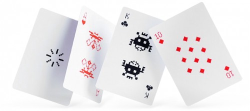 Space Invaders Playing Cards by Art Lebedev