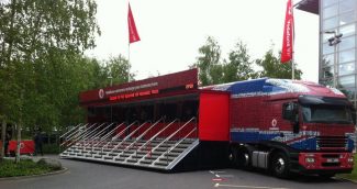 Vodafone Truck Can Charge 2000 Cell Phones