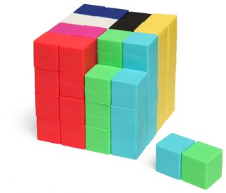 8-Bit Pixel Cube Construction Kit