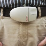 Computer Mouse Belt Buckle Keeps Your Pants Up Above the Joystick