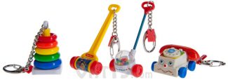 Classic Fisher Price Toy Keychains