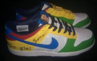 Google co-founder Larry Page Gets His Own Nike Dunk Style (with his face on it!)
