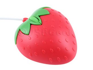 Strawberry USB Optical Mouse