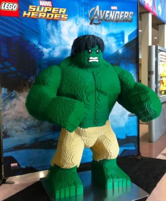 Lego Hulk from the Toy Fair