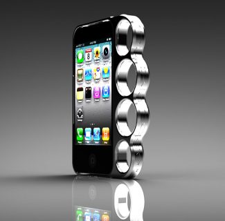 Weaponize your iPhone with a Knucklecase