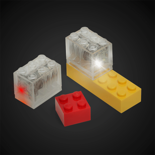 light up lego Motion Activated Light Up Lego Bricks