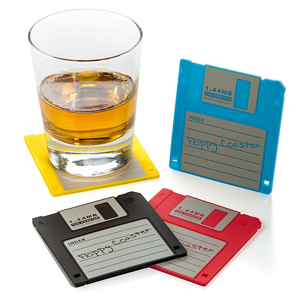 floppy disk coasters Floppy Disk Coasters