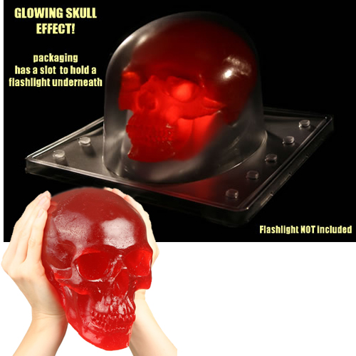 glowing gummy skull Giant Glowing Gummy Skull