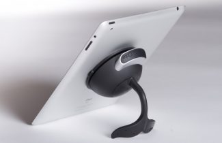 The Whale Tail Stand for the iPad