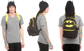 Batman Hooded Backpack