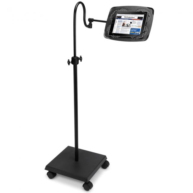 ipad floor stand 650x650 iPad Adjustable Floor Stand