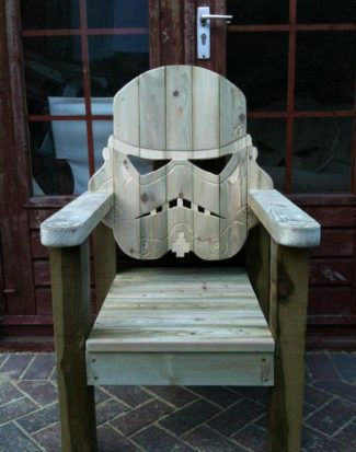 Stormtrooper Wood Deck Chair