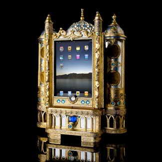 The Most Ridiculously Ornate iPad Dock Ever