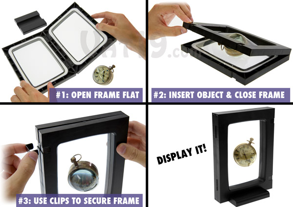 z access display frame instructions 3D Object Display Frame