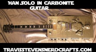 Han Solo in Carbonite Electric Guitar