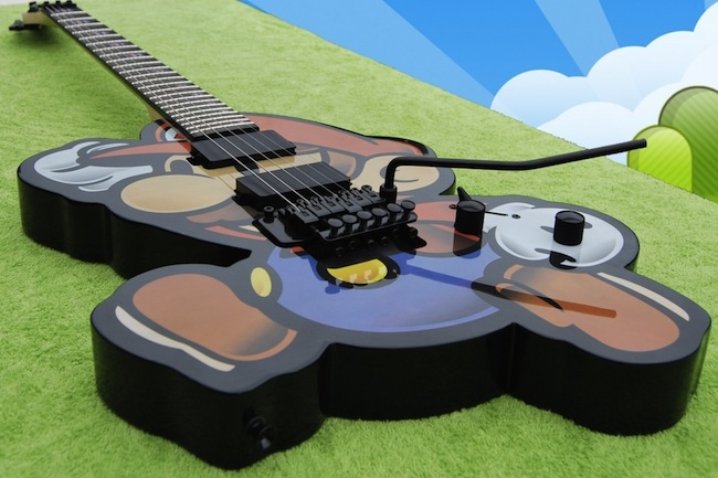 mario guitar closeup Super Mario Guitar