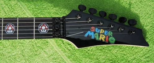 mario guitar neck e1347299755259 Super Mario Guitar