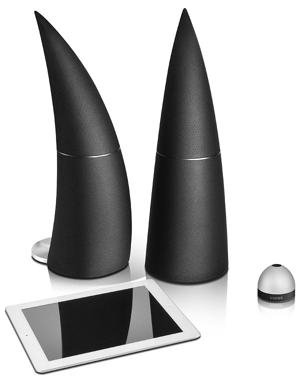 spinnaker bluetooth speakers Spinnaker Horn Shaped Bluetooth Speaker System
