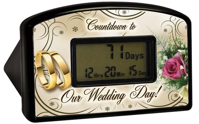 wedding countdown clock Wedding Countdown Clock