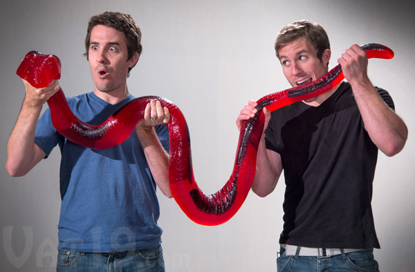 gummy snake 7 Foot Long, 26 Pound Gummy Python