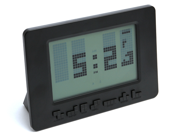tetris animated clock Tetris Alarm Clock