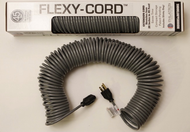 flexy cord Flexy Cord Coiled Extension Cord