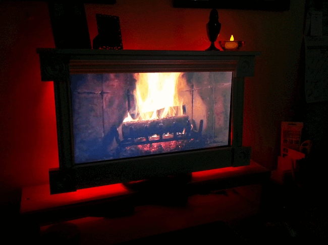 desktop fireplace glow Desktop Fireplace