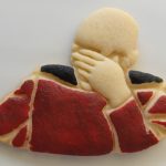 picard facepalm cookie