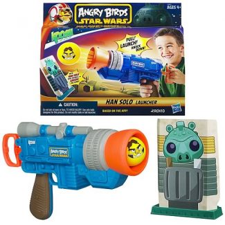 Star Wars Angry Birds Koosh Han Solo Blaster